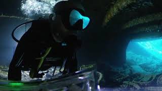 SS Thistlegorm interior dive 2022 360º (Insta 360 ONE X)