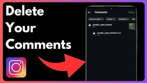 How To Delete Your Comments On Instagram | Remove Instagram Comment (2024)