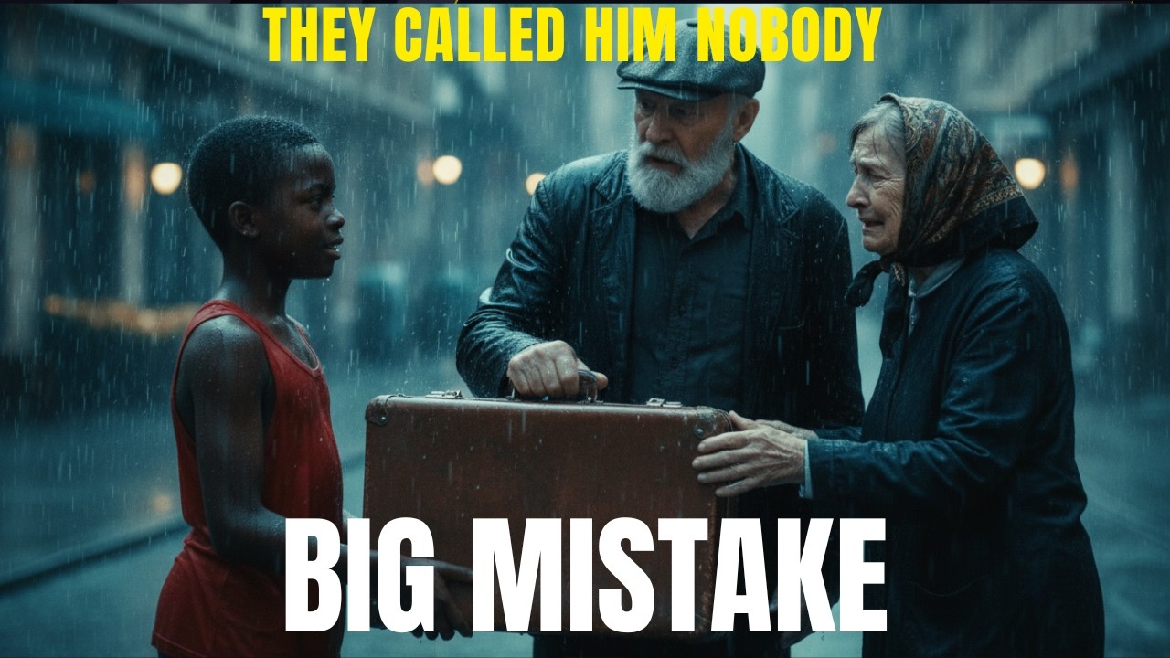 Poor black Boy Helps Old white Couple From Rain — Their Secret Shocked America