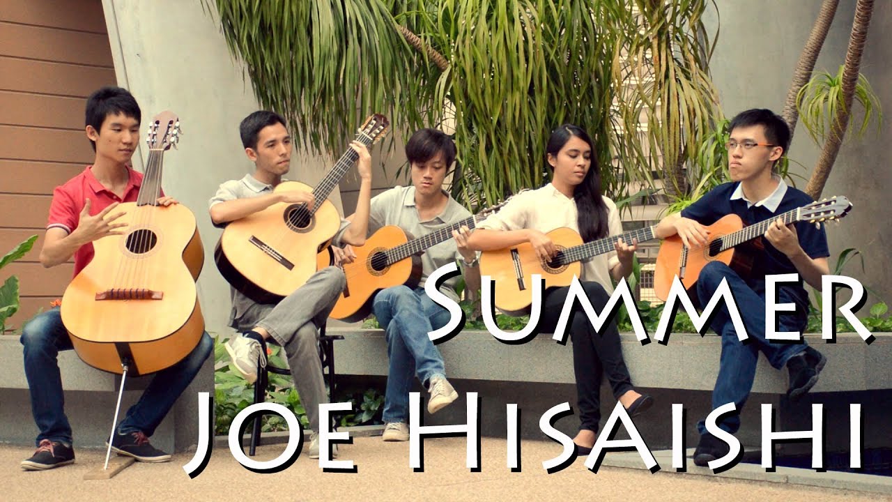 Summer (夏) | Joe Hisaishi (Niibori Guitar Quintet Cover) [Kikujiro 菊次郎の夏]
