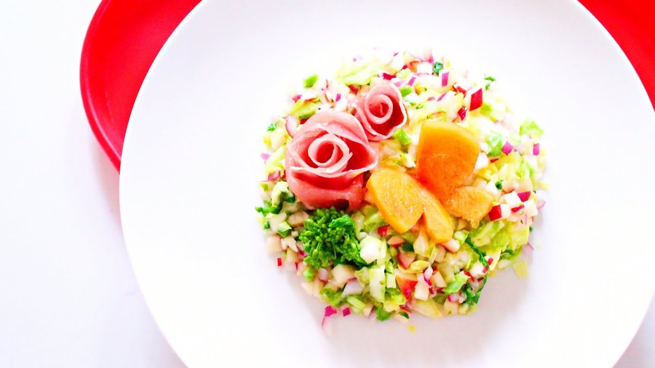 動画 生ハムのバラとポテトサラダの作り方レシピ かわいいおもてなし料理 By 和田 良美さん レシピブログ 料理ブログのレシピ満載