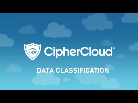 CipherCloud CASB+ Demo: Data Classification for Email