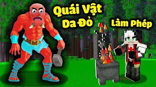 REDHOOD TRIỆU HỒI QUÁI VẬT MỘT MẮT TROLL MỀU TRONG MINECRAFT*MỀU TIÊU DIỆT NGƯỜI KHỔNG LỒ MỘT MẮT