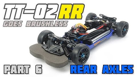 How to Assemble The Rear Wheel Axles on Tamiya TT-02RR