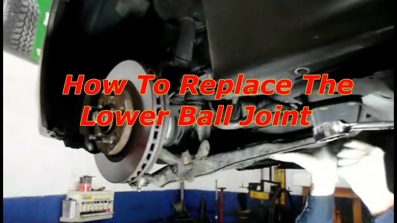 How To Replace Lower Ball Joint 19952003 Nissan Maxima YouTube