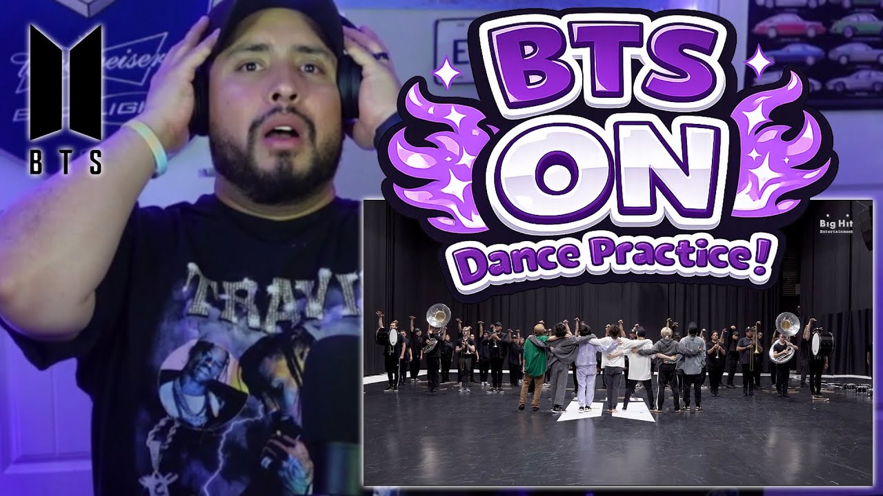 Реакция на [ХОРЕОГРАФИЮ] BTS (방탄소년단) «ON» Танцевальная практика!