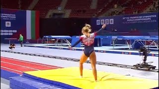 2022 Women's Final Tumbling  World Championships Sofia, Bulgaria