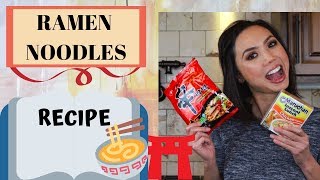 How to Spice Up Your Instant Ramen Noodles | Asian Ramen Noodles and Cup of Noodles