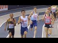 1500M + 3000M IN 90 MINUTES | European Indoor Championships 2019 | 1500m + 3000m Qualifying heats