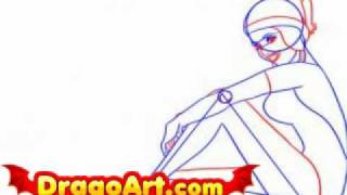 How to draw a Native American pinup, step by step How to draw a Native American pinup, step by step