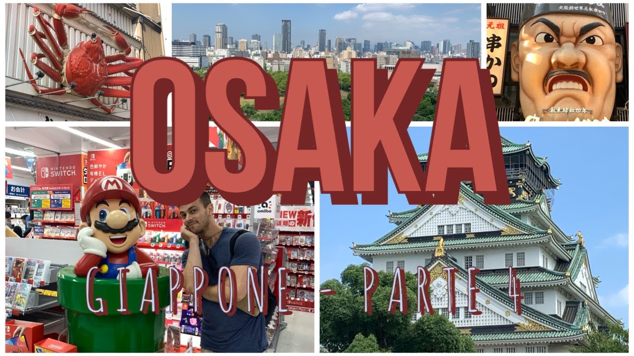 OSAKA: storia, vita notturna e street food! - Giappone parte 4 #giappone #osaka