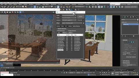 3Dsmax Tutorials, Learn 3D Modeling, Texturing & Lighting an Office Cabin Interior in 3dsmax (P14)