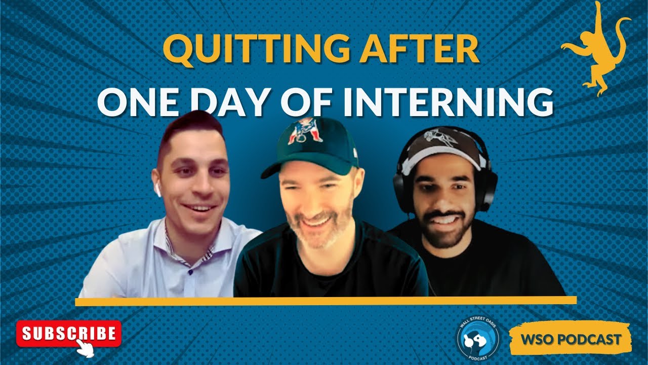 E246: Day-1 Quitting - Wall St Rep | Weekly Wrapup