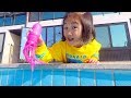 بولام في الحديقة المائية! water park playground pool