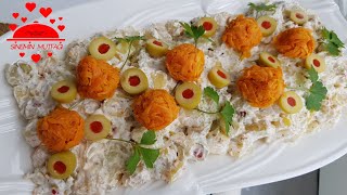 Bahar Dalı Salatası Tarifi - YouTube