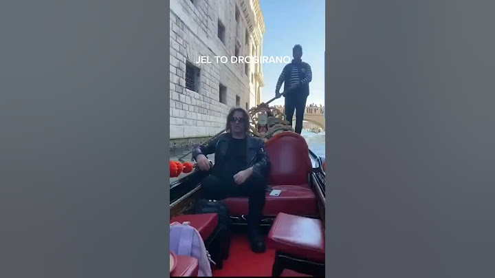 Željko Mitrović drogiran peva ulicama Venecije! DJ Žex bolji od Konstrakte!