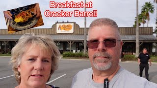 Breakfast at Cracker Barrel!