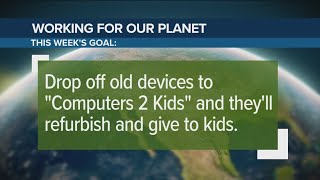 Recycling electronics and old devices | Working for Our Planet