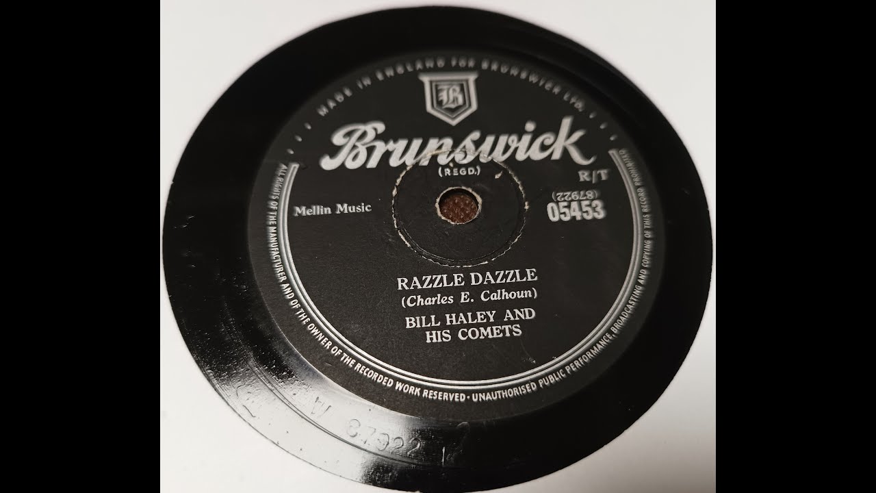 Razzle Dazzle Bill Haley And His Comets 78rpm YouTube