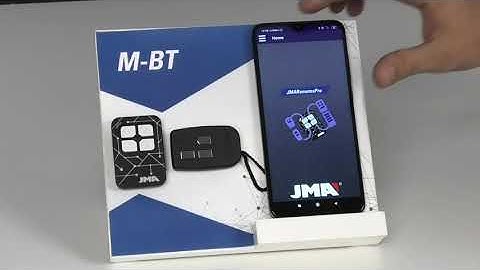 M-BT using the APP - Rolling Code 2 Press