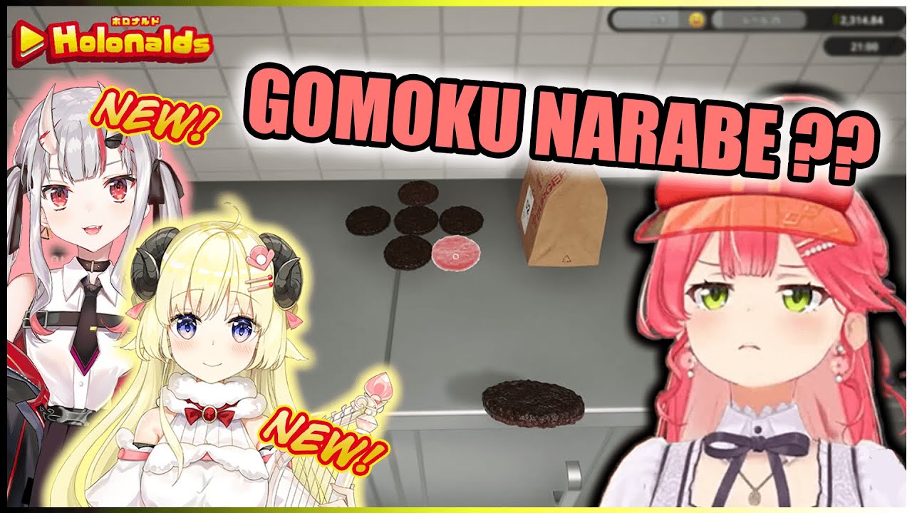 Sakura Miko Trains ANOTHER new hire, Horns Duo Ayame and Watame - Fast Food Simulator Hololive