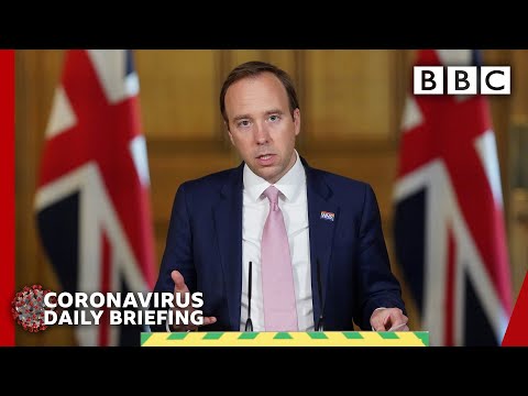 Coronavirus: UK trialling 20-minute coronavirus test – Covid-19 Government Briefing 🔴 – BBC