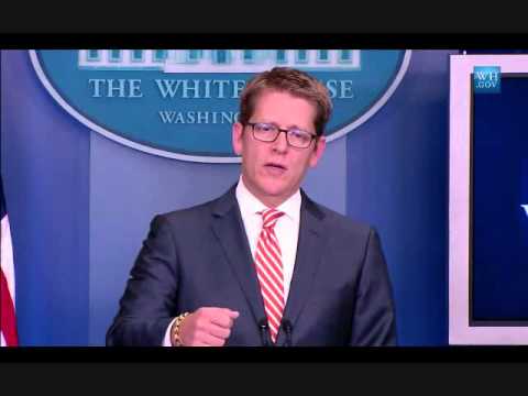 Obama, Jay Carney Face Press Revolt over Lack of A...