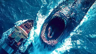 ظهور سمكة قرش انقرضت من 2 مليون سنه وكلت كل الأسماك والحيتان  في المحيط | ملخص فيلم The Meg