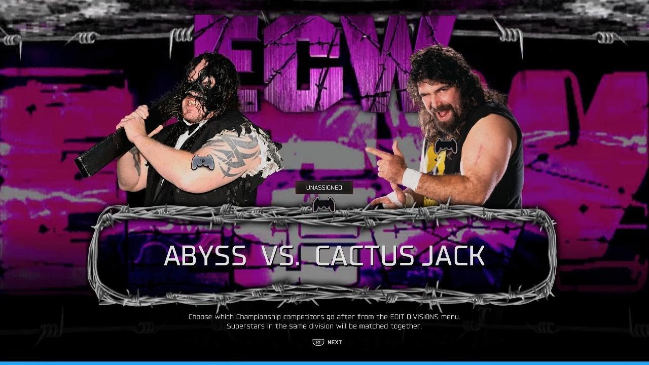 WWE 2K25: Leyendas Hardcore, el mejor de 5 (ECW)