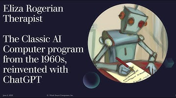 Classic Eliza Rogerian Therapist - ChatGPT version