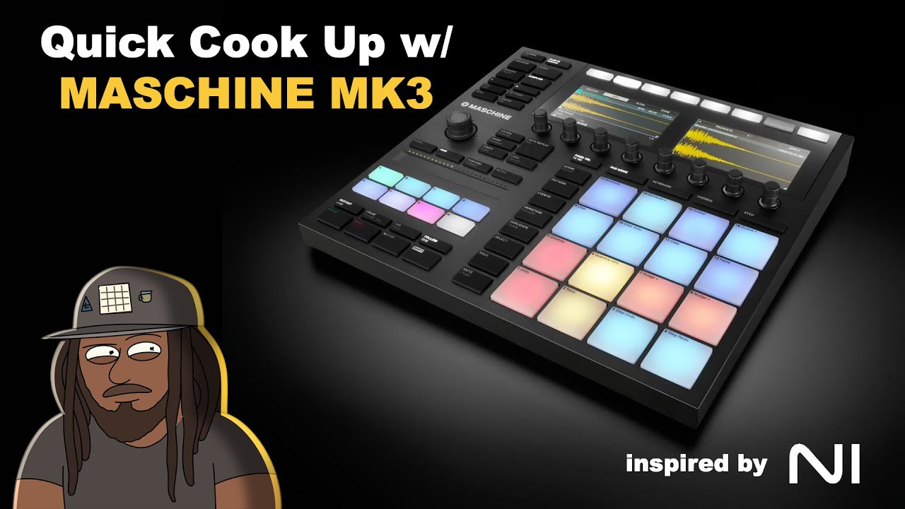 How to make a Beat | Trap | Cook Up w/ Maschine MK3 - YouTube