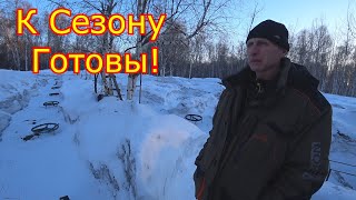 ЗИМОВКА пчёл В ОМШАННИКЕ! К НАЧАЛУ СЕЗОНА ГОТОВЫ!