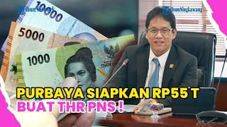 Purbaya Siapkan Rp55 T Buat Thr Pns Rencana Turun Awal Puasa