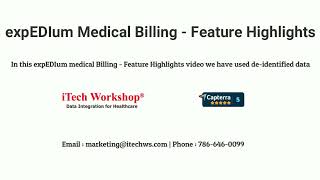 expEDIum Medical Billing Feature Highlights - Video