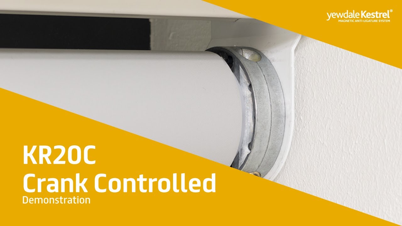 KR20C Crank Controlled Roller Blind YouTube