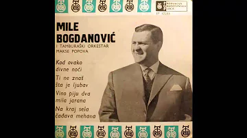 Mile Bogdanovic - Ti ne znas sta je ljubav - (Audio 1963) HD