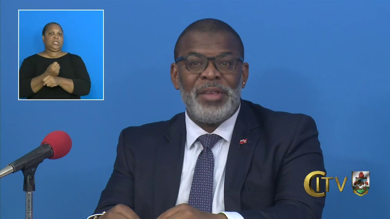 Bermuda Government Press Conference Ministry of Home Affairs and the
