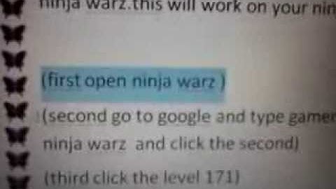 how to get 20 karma on ninja warz in easy steps..