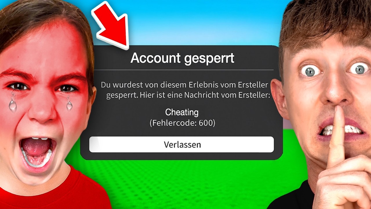 KLEINER JUNGE sein ACCOUNT wurde GELÖSCHT!😱Steal a Brainrot