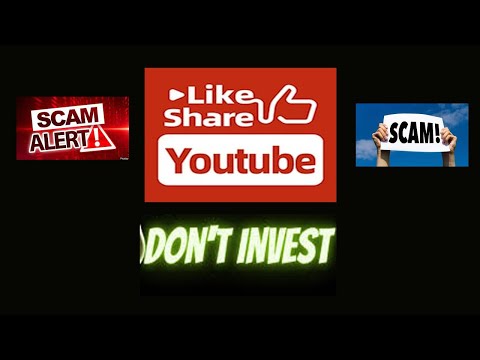 LIKE SHARE YOUTUBE  | 100 PERCENT SCAM | DONT INVEST