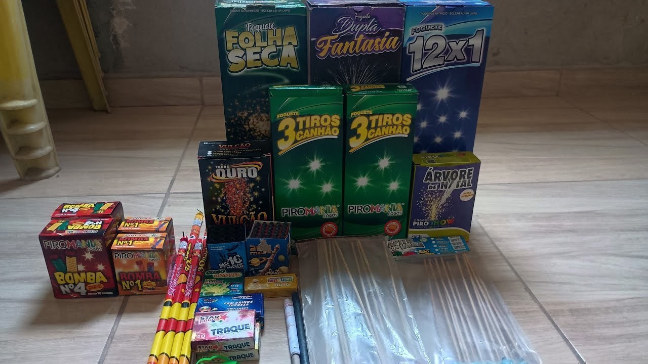 Meus fogos para a virada do ano de 2025/2026🔥🎆