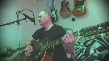 Into Temptation, Crowded House cover, acoustic.