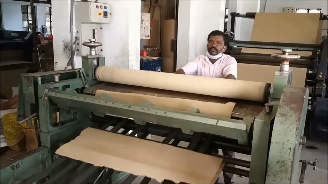 Corrugated Box Manufacturing Process YouTube
