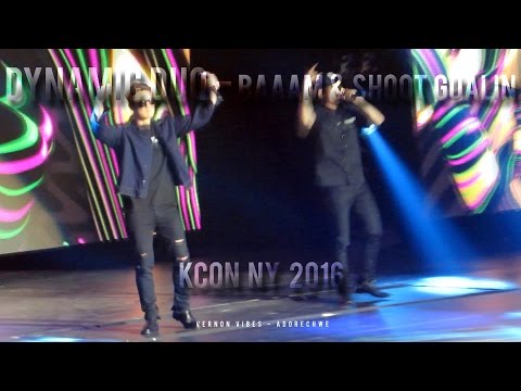 160624 KCON NY 2016 - Dynamic Duo [다이나믹듀오] BAAAM & Shoot Goal In [슛골인]