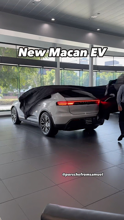 New Macan EV are available! Get yours from Samuel!.#porsche #macan #porschemacan