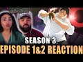 THE CULLING GAME PART 1 BEGINS Jujutsu Kaisen S3 Ep 1 2 Reaction