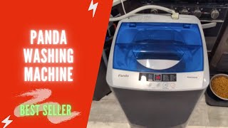 Panda Portable Washing Machine PAN6320W Review, Test | Panda PAN6320W Washer Manual, How to Use