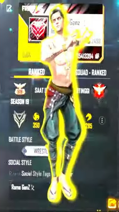 PRESET FF 🎶 DJ ENA ENA VERSI THAILAND😱🥵🤙