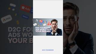 👉 D2C Founders: Why Ads Won’t Save Your Brand (Do This Instead) #businessgrowth #shorts #reels