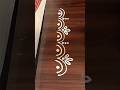#simplerangoli #sideborders #muggulu #art #borderrangoli #sideborderdesigns #aashritareddymuggulu